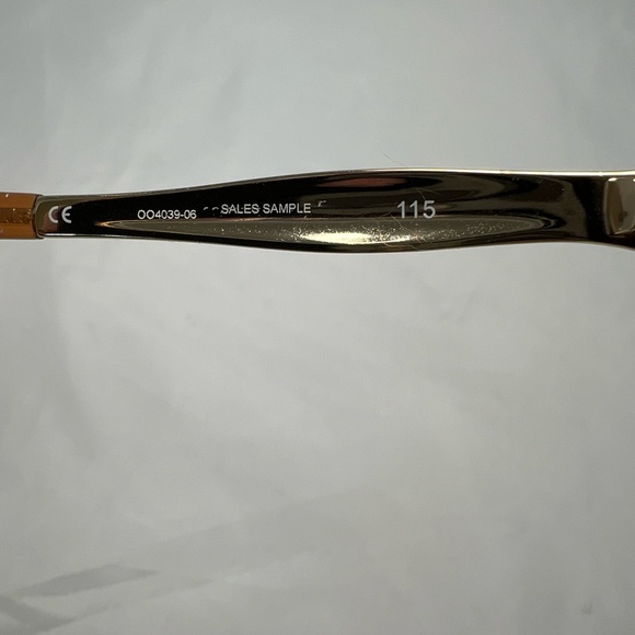 Oakley Deception Polarized Gold Metal Sunglasses with Case- Frames Only - Picture 7 of 14